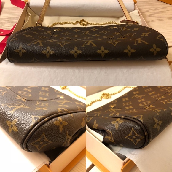 Auth Louis Vuitton favorite mm monogram bag - Picture 7 of 7